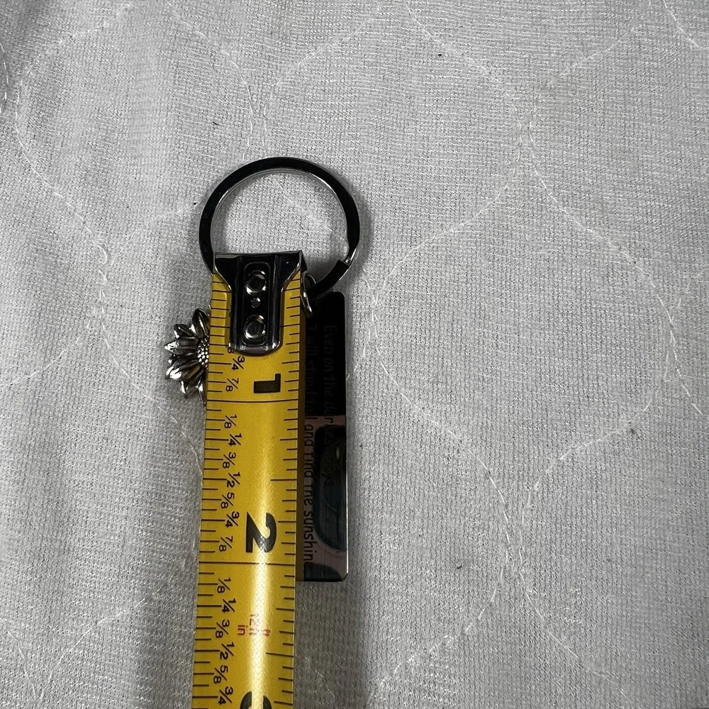 Sunflower key chain